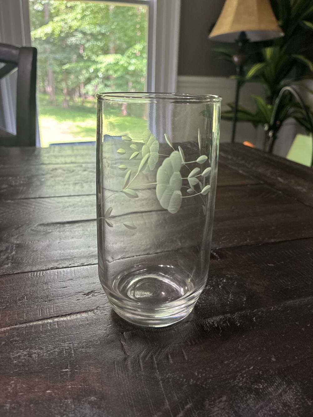 Retired Princess House 5" Heritage 12 Oz, #460 Tumbler Beverage Glass